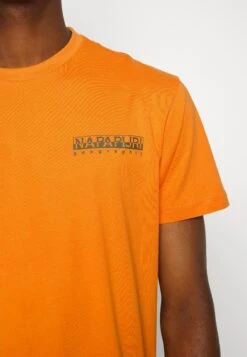 Napapijri S-Pajas Ss - T-Shirt Print - Orang Amber -Napapijri a869e957d54d43b49420235404f287bd