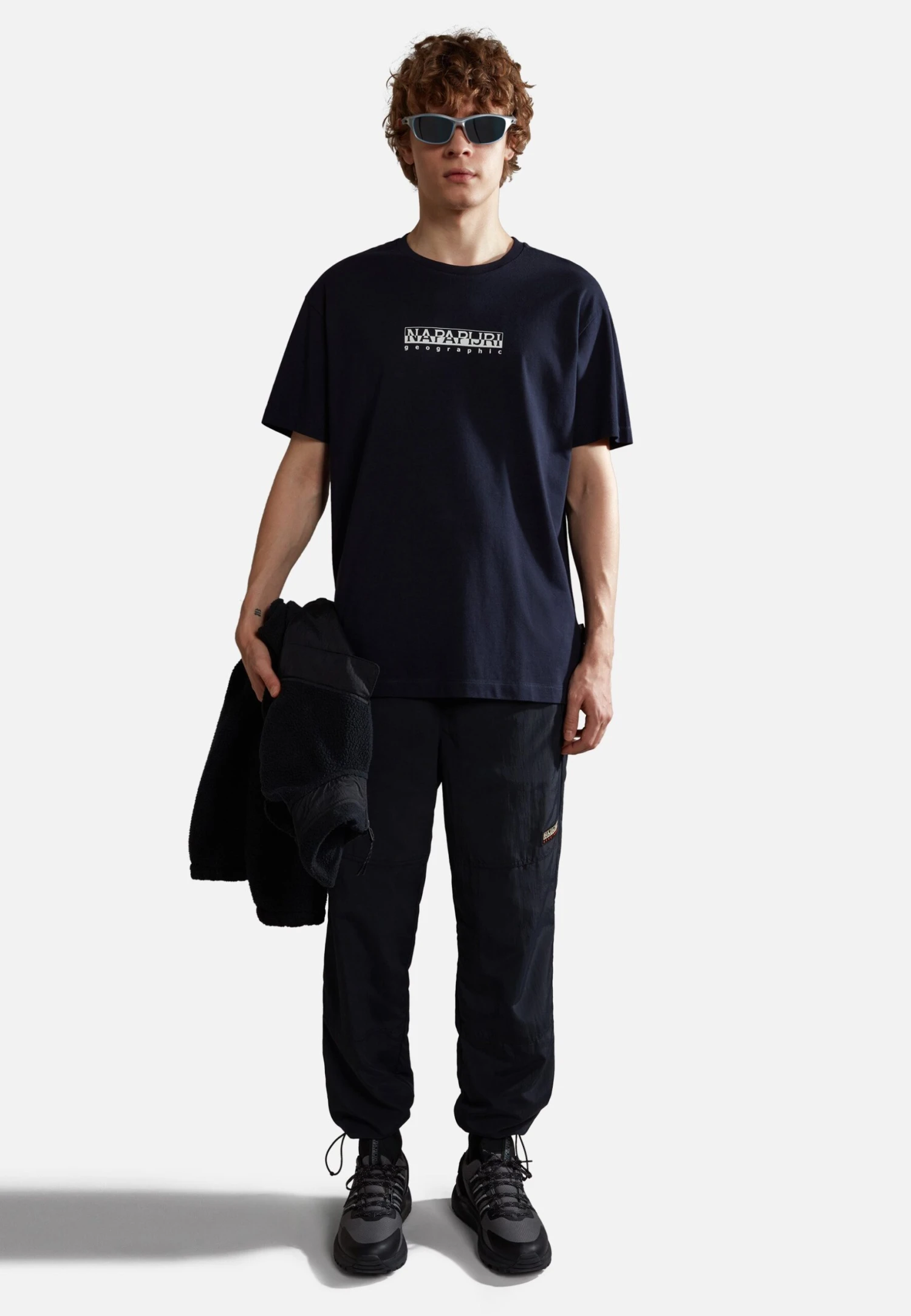 Napapijri S Box Ss - T-Shirt Print - Blu Marine 4 Napapijri S Box Ss - T-Shirt Print - Blu Marine - Afbeelding 2