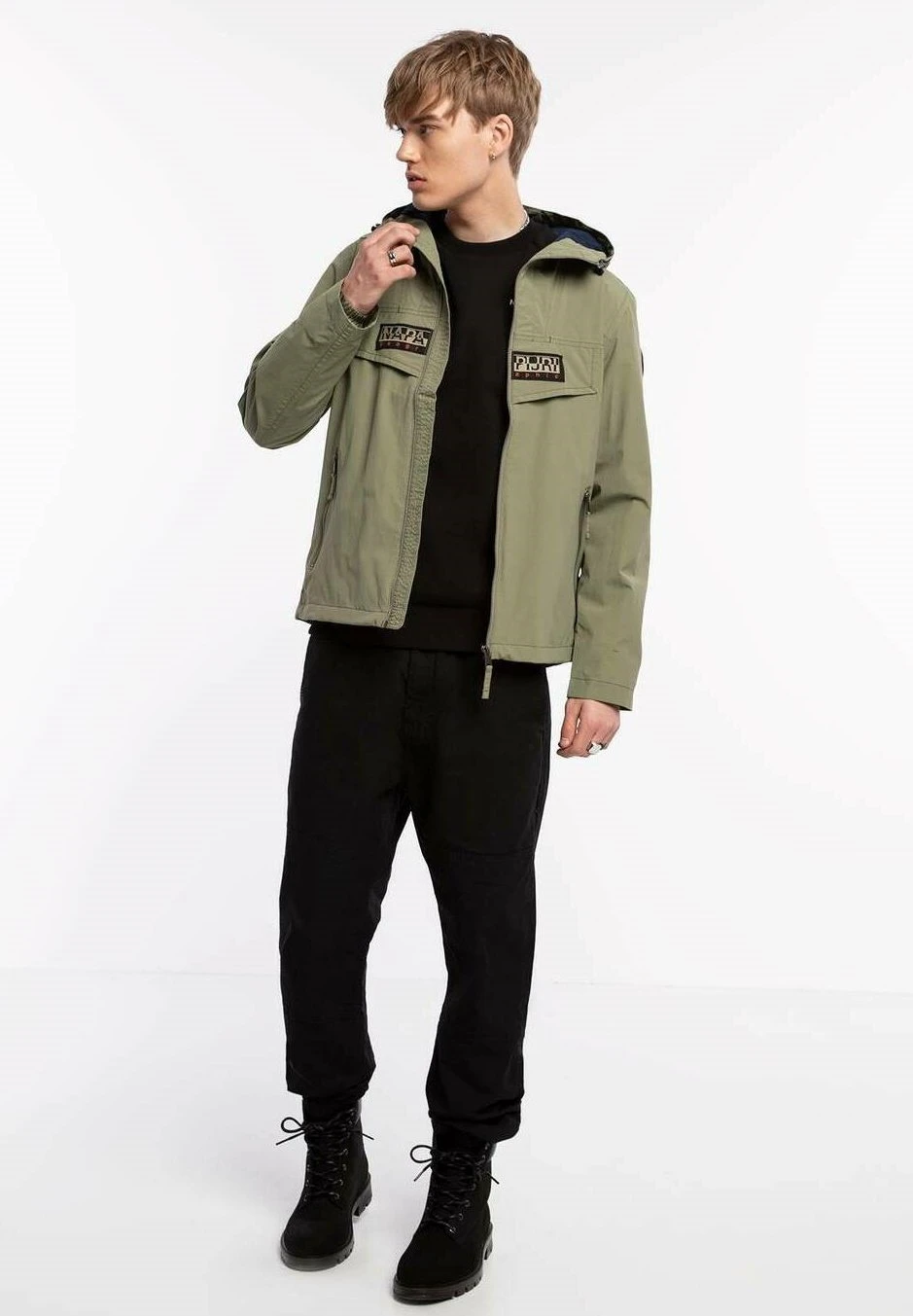 Napapijri Rainforest Open- Jas - Zielony 4 Napapijri Rainforest Open- Jas - Zielony - Afbeelding 2