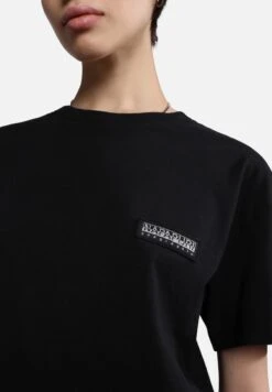 Napapijri S-Morgex W - T-Shirt Basic - Black -Napapijri ab110306af9b40b8a9a380df4f776f33