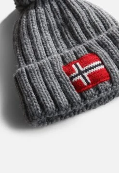 Napapijri Semiury - Muts - Medium Grey Melange -Napapijri ab82fc86772f42bcbaf1f05ead6c9c2a