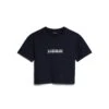 Napapijri Box Cropped - T-Shirt Print - Blu Marine 2 Napapijri Box Cropped - T-Shirt Print - Blu Marine -Napapijri abeecbb8c3ed4aee9a45b21580329cb8