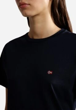 Napapijri Salis- T-Shirt Basic - Blu Marine -Napapijri aee21e175c6244b2ab4f18f40fba4ea1