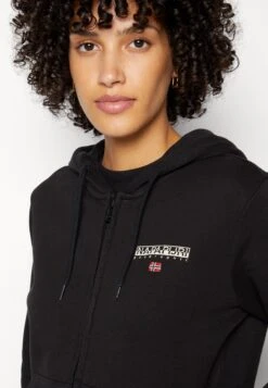 Napapijri Ayas- Sweater Met Rits - Black -Napapijri b03b6edba5a64a798fc796f023ffe5fd