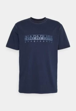 Napapijri Santiago- T-Shirt Print - Blu Marine -Napapijri b045a6e1821b4dba8e6e1762366025d6