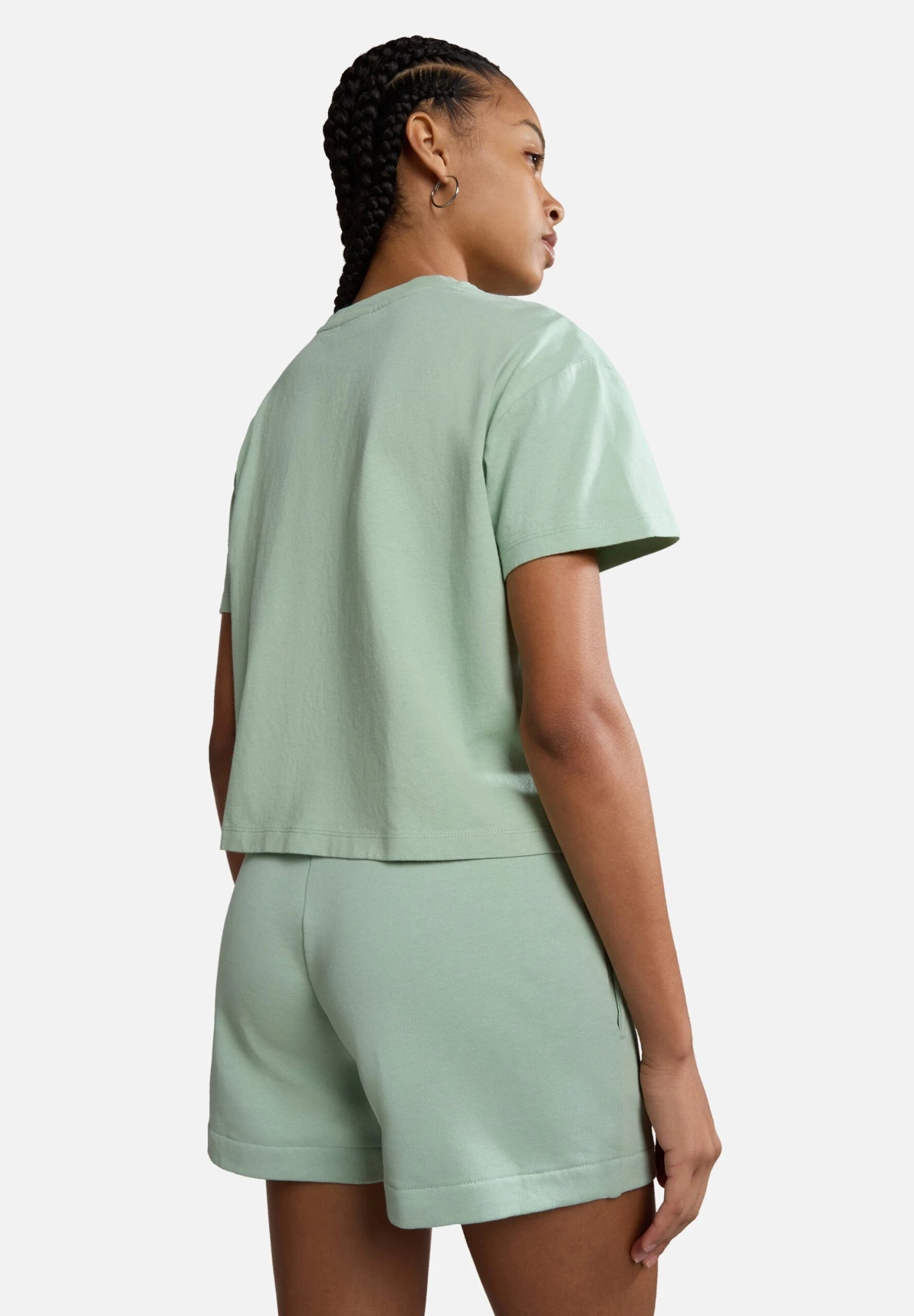 Napapijri S-Morgex W - T-Shirt Basic - Green Frost Ge 5 Napapijri S-Morgex W - T-Shirt Basic - Green Frost Ge - Afbeelding 3