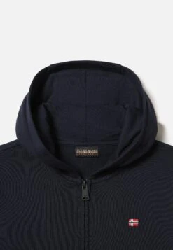 Napapijri Balis- Sweater Met Rits - Blu Marine -Napapijri b91342960b0d4f329bdebc66236b52d4