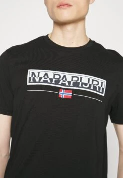 Napapijri T-Shirt Print - Black 13 Napapijri T-Shirt Print - Black -Napapijri b9da3194d5664354b036408c3ed71095
