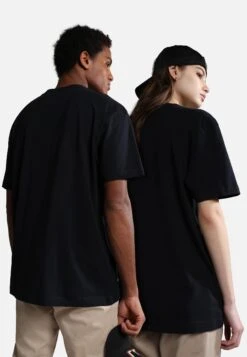 Napapijri S-Quito Ss - T-Shirt Print - Black -Napapijri bb4d333a1d6646fca205f25292c89aa5