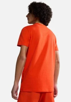 Napapijri Zamora - T-Shirt Print - Red Cherry -Napapijri bc23a2ffe794427b9f525c723b3c6133