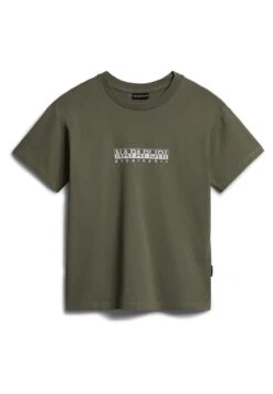 Napapijri S-Box W Ss - T-Shirt Print - Green Lichen 12 Napapijri S-Box W Ss - T-Shirt Print - Green Lichen -Napapijri be5e7aa6669e4447b6b2c3454f027f5e
