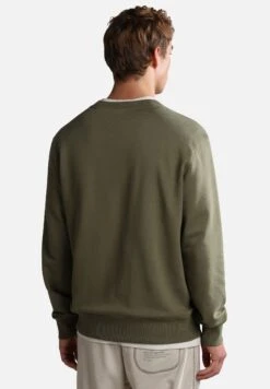 Napapijri Ayas Crew Neck - Sweater - Green Lichen -Napapijri be9879e297a24d368865b0c2d0d533b2