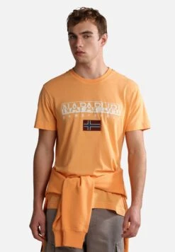 Napapijri S-Ayas - T-Shirt Print - Orange Mock