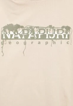 Napapijri Orellana - T-Shirt Print - Humus Beige -Napapijri bfe4b5aefd054425889358e449ec238d