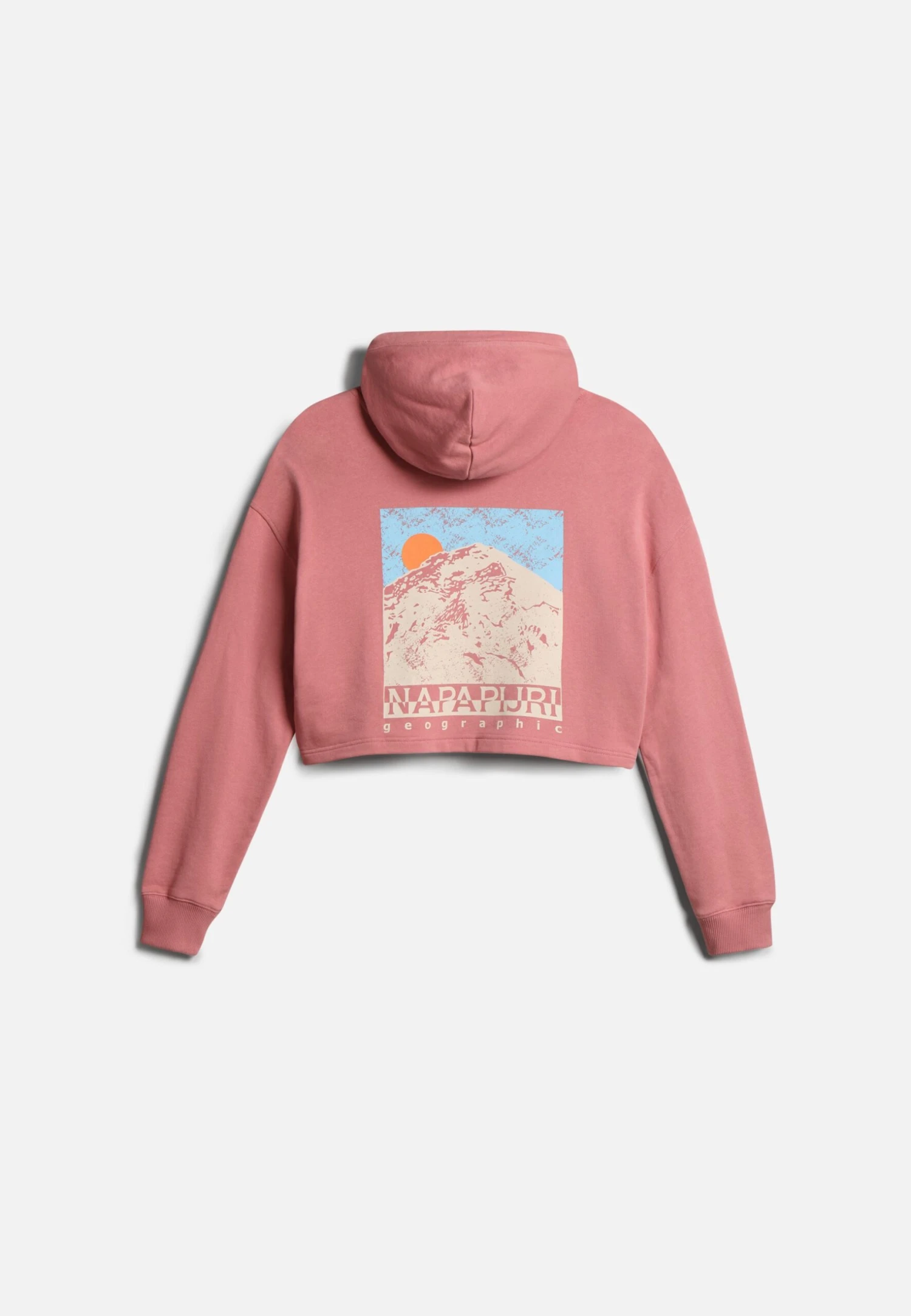 Napapijri Cenepa Crop - Hoodie - Pink Lulu 4 Napapijri Cenepa Crop - Hoodie - Pink Lulu - Afbeelding 2