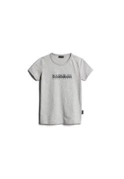 Napapijri S-Box - T-Shirt Print - Medium Grey Melange