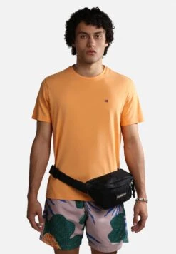 Napapijri Salis - T-Shirt Basic - Orange Mock