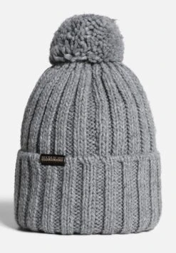 Napapijri Fea - Muts - Medium Grey Melange -Napapijri c27c7e47926849c2bb1c96d6763d2747