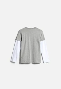 Napapijri S-Boreale - Longsleeve - Medium Grey Melange -Napapijri c2a919a0426842ef9533434bbd94e123