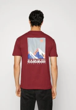 Napapijri Telemark - T-Shirt Print - Vint Amaranth -Napapijri c2d02446132b447180418c9e78e20e2c