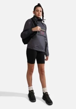 Napapijri Northfarer - Lichte Jas - Dark Grey Solid -Napapijri c540d21e66fc4ec5bafec783096a5da3