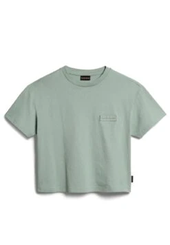 Napapijri S-Morgex W - T-Shirt Basic - Green Frost Ge 12 Napapijri S-Morgex W - T-Shirt Basic - Green Frost Ge -Napapijri c5be824d08994b5bb38dd44e160acb54