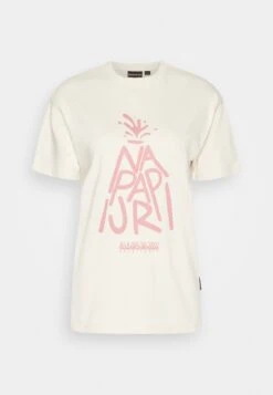 Napapijri Moreno - T-Shirt Print - Off White