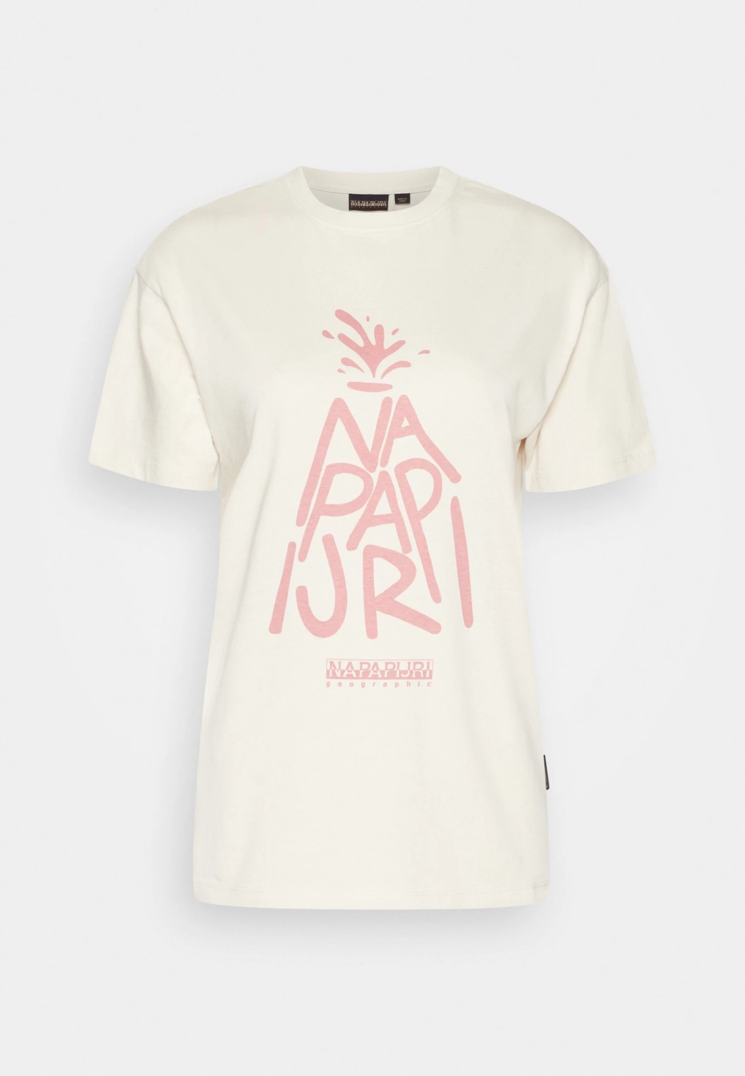 Napapijri Moreno - T-Shirt Print - Off White 3 Napapijri Moreno - T-Shirt Print - Off White