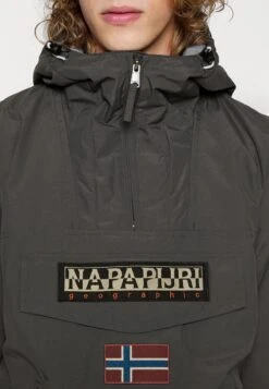 Napapijri Rainforest Pocket - Jas - Dark Grey Solid -Napapijri c9e88318f16d4d64a5bd9ef267940816