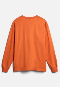Napapijri S-Box Ls - Longsleeve - Orange Buttern -Napapijri c9f9250ec39a42728f28efdbd4e12955