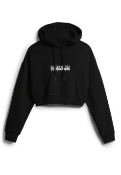Napapijri B Box Crop- Hoodie - Black -Napapijri ca32453499ea40e58913035076d1749a