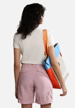 Napapijri Ibarra - T-Shirt Print - White Whisper -Napapijri cc9970cdc08946a68abaaf1710400a75