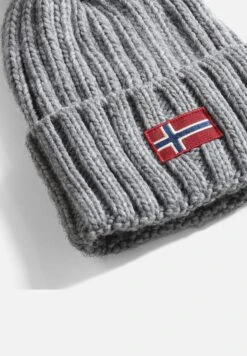 Napapijri Semiury - Muts - Medium Grey Melange -Napapijri cd8917d7bf324c2bb91abc16e557b890