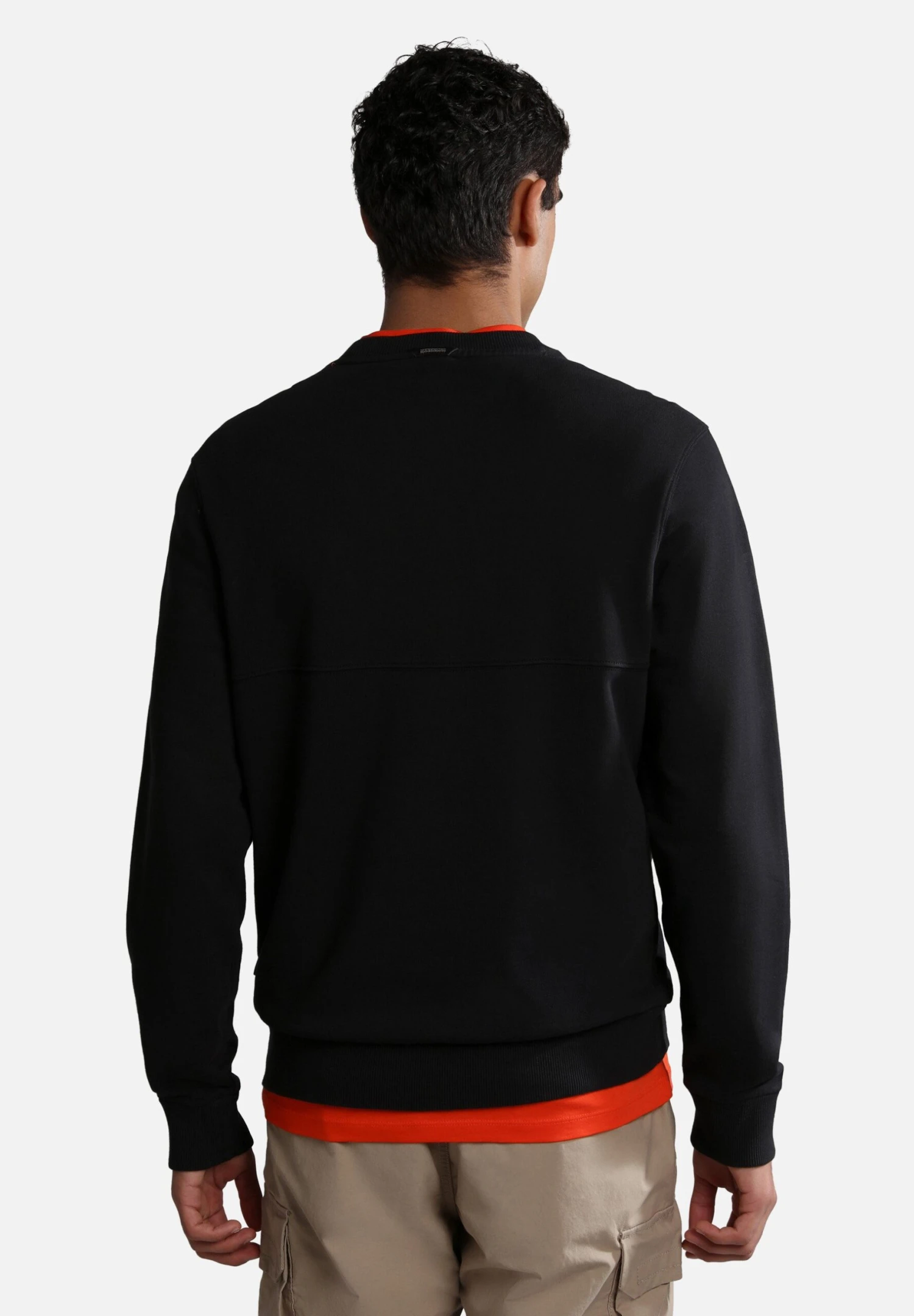 Napapijri Bollo Crew Neck Summer - Sweater - Black 5 Napapijri Bollo Crew Neck Summer - Sweater - Black - Afbeelding 3
