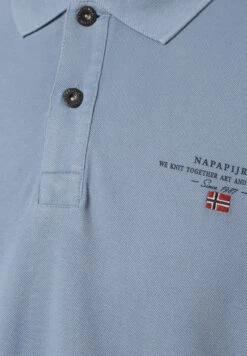 Napapijri Elbas - Poloshirt - Denim -Napapijri d1240900367e4ab5b02ebd38307fdbfd