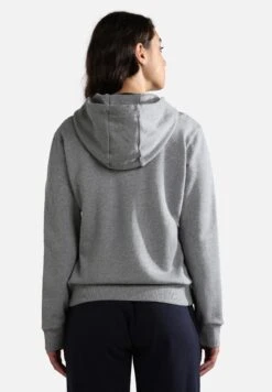 Napapijri Ayas- Sweater Met Rits - Medium Grey Melange -Napapijri d126790fcea64ff89c1ec3a6566b435e