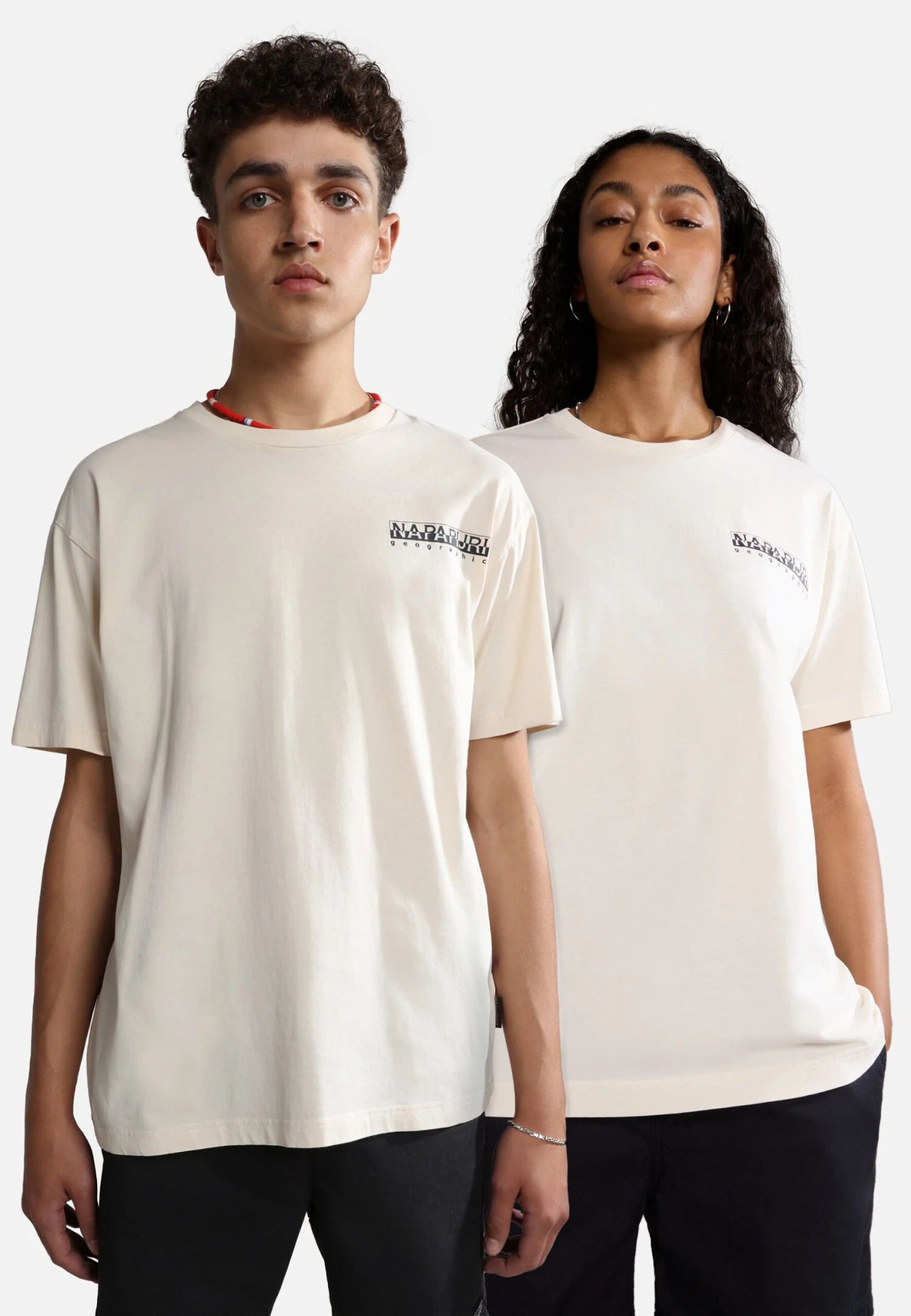 Napapijri Paradise- T-Shirt Print - Whitecap Gray 3 Napapijri Paradise- T-Shirt Print - Whitecap Gray