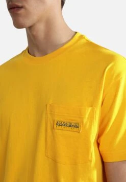 Napapijri S-Morgex - T-Shirt Basic - Yellow Ray -Napapijri d3313795c4b2475dbd56a0d40099b6c8