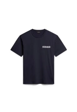 Napapijri S-Telemark Ss 1 - T-Shirt Print - Blu Marine