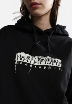 Napapijri Napo- Hoodie - Black -Napapijri d81df0095dd744c2b1c1d5f706674d40