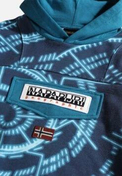 Napapijri Burgee - Hoodie - Blue -Napapijri d9b00db7123842b0a562b50938e86b0c
