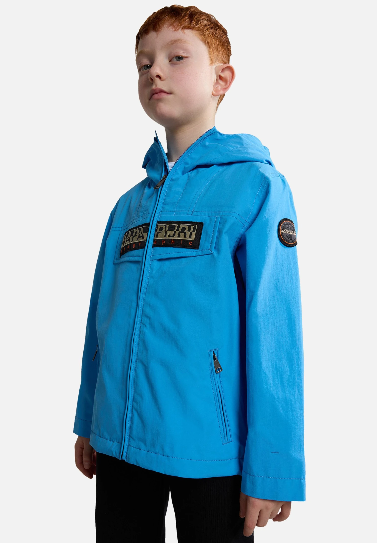 Napapijri Rainforest Summer Open - Lichte Jas - Blu Marine 3 Napapijri Rainforest Summer Open - Lichte Jas - Blu Marine