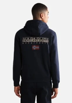 Napapijri B-Ayas Zip Hood - Sweater Met Rits - Blu Marine -Napapijri db5e0a2146324f768c430cb4ba381da8