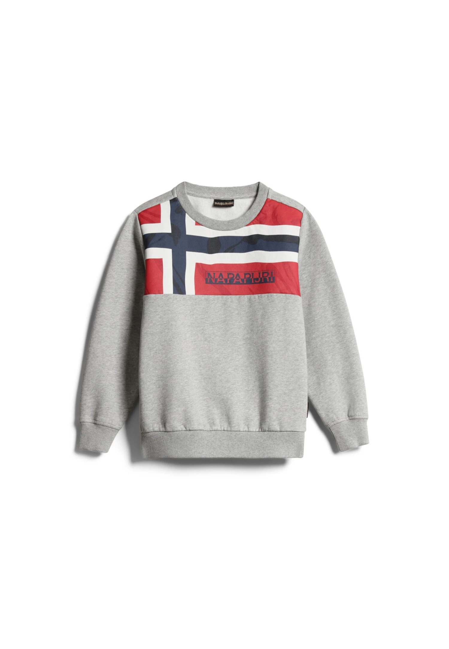Napapijri Beri - Longsleeve - Medium Grey Melange 3 Napapijri Beri - Longsleeve - Medium Grey Melange