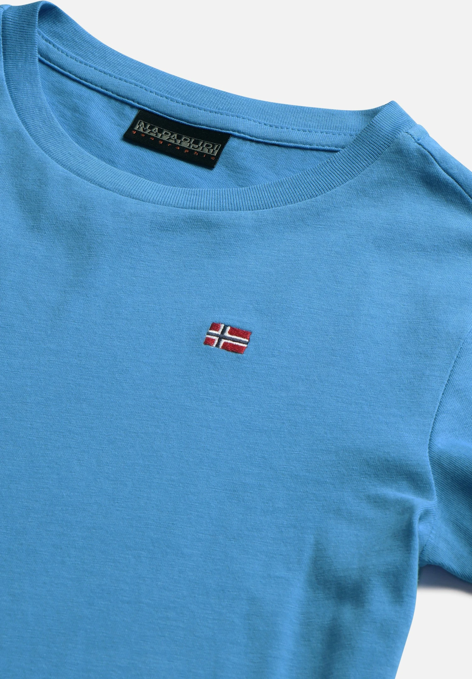 Napapijri Salis - T-Shirt Basic - Blue Azure 8 Napapijri Salis - T-Shirt Basic - Blue Azure - Afbeelding 6