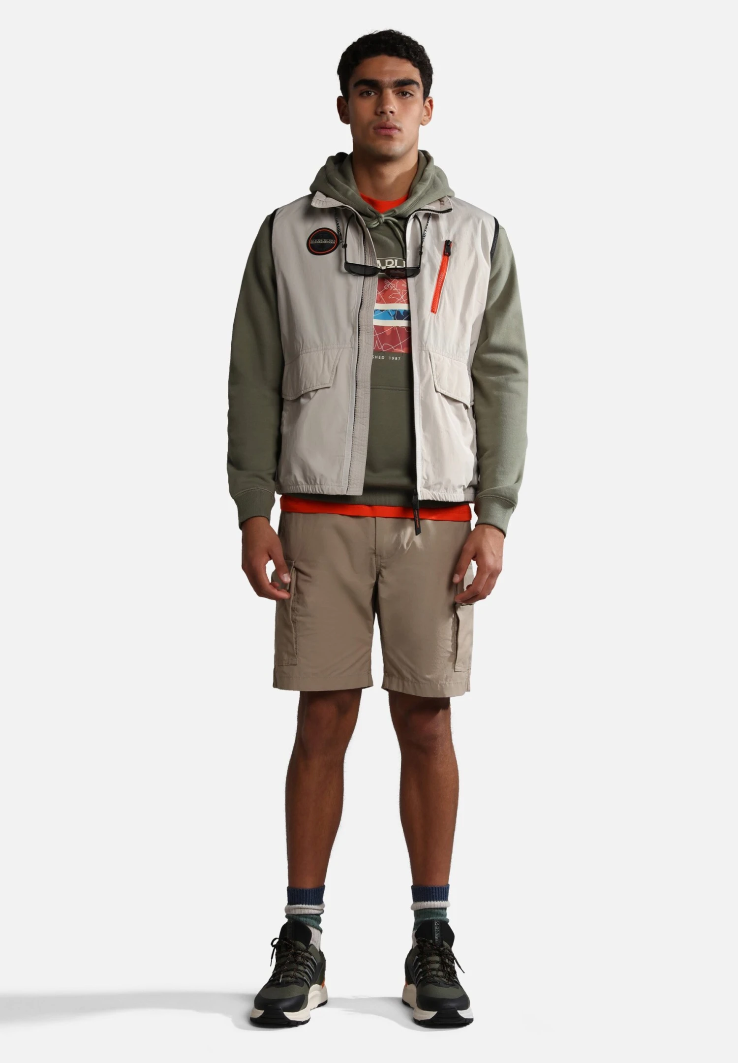 Napapijri Guieo- Hoodie - Green Lichen 4 Napapijri Guieo- Hoodie - Green Lichen - Afbeelding 2