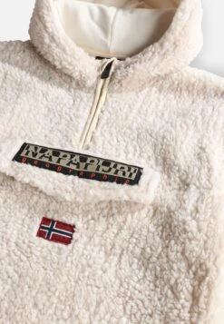 Napapijri Burgee - Fleece Trui - Whitecap Gray -Napapijri ddfe4a6d3bb1485c8be5b8b0654bcd61