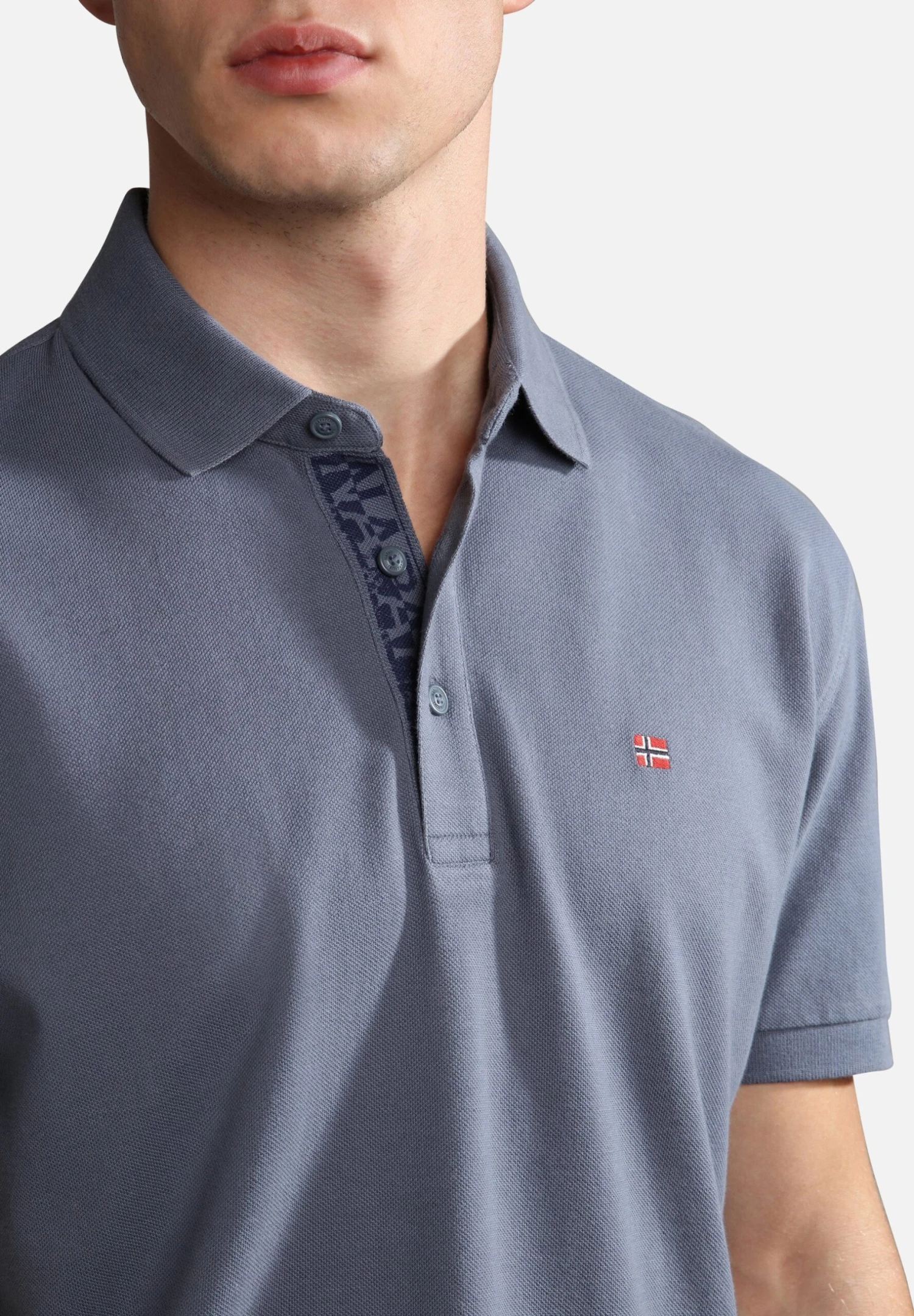 Napapijri Eolanos - Poloshirt - Blu Grisail B4D 6 Napapijri Eolanos - Poloshirt - Blu Grisail B4D - Afbeelding 4