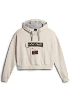 Napapijri Burgee Summer - Hoodie - Whitecap Gray