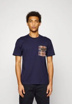 Napapijri X Liberty Candolle - T-Shirt Print - Blue Eclipse